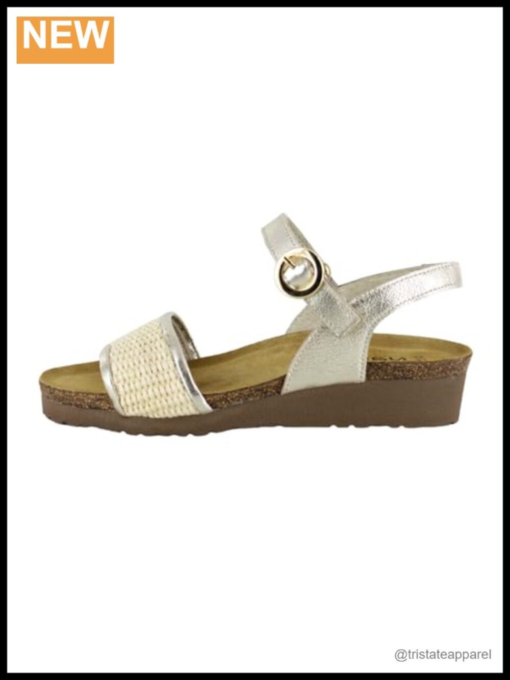Leather Wedge Sandal